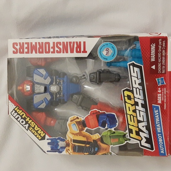 Transformers Hero Mashers AUTOBOT HEATWAVE SEALED w *BOX DAMAGE* - Picture 3 of 10
